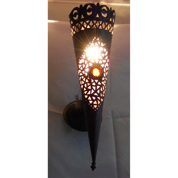 Dunas de Oro "Artesanias de Oriente": Antorcha de hierro calado modelo